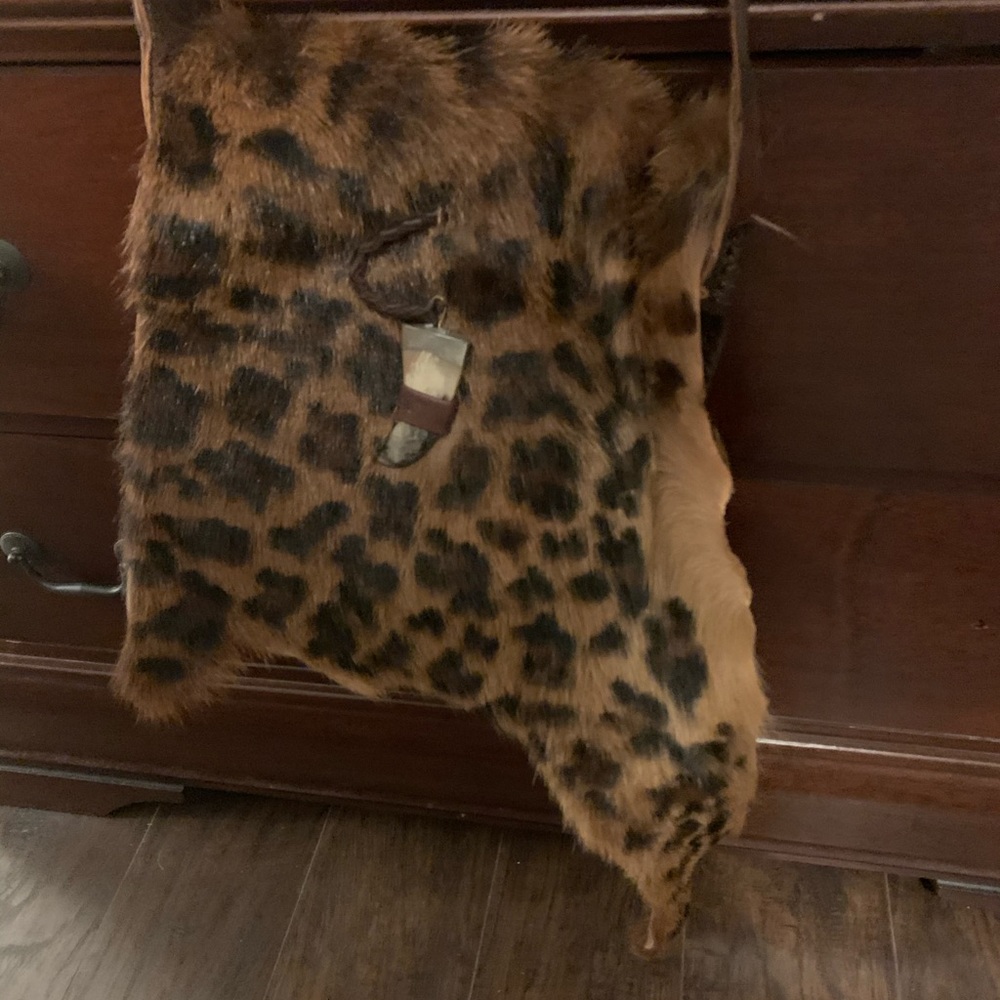 Real hide purse